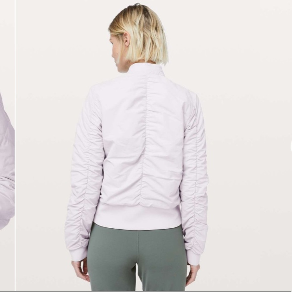 Lululemon warm two ways bomber